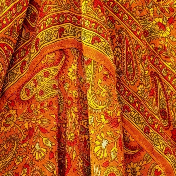 Silk Blend Smocked Back Sundress - Picture 8 of 10